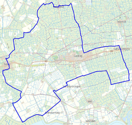 Landkarte der Kulturschätze-Tour mit dem Fahrrad