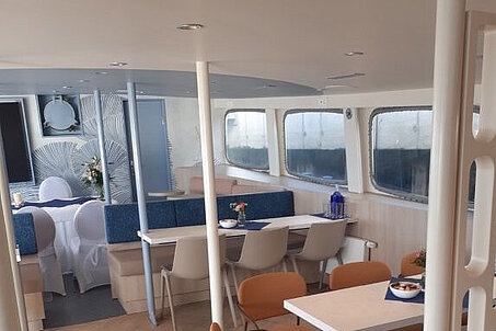 Traubereich auf dem Adlerschiff