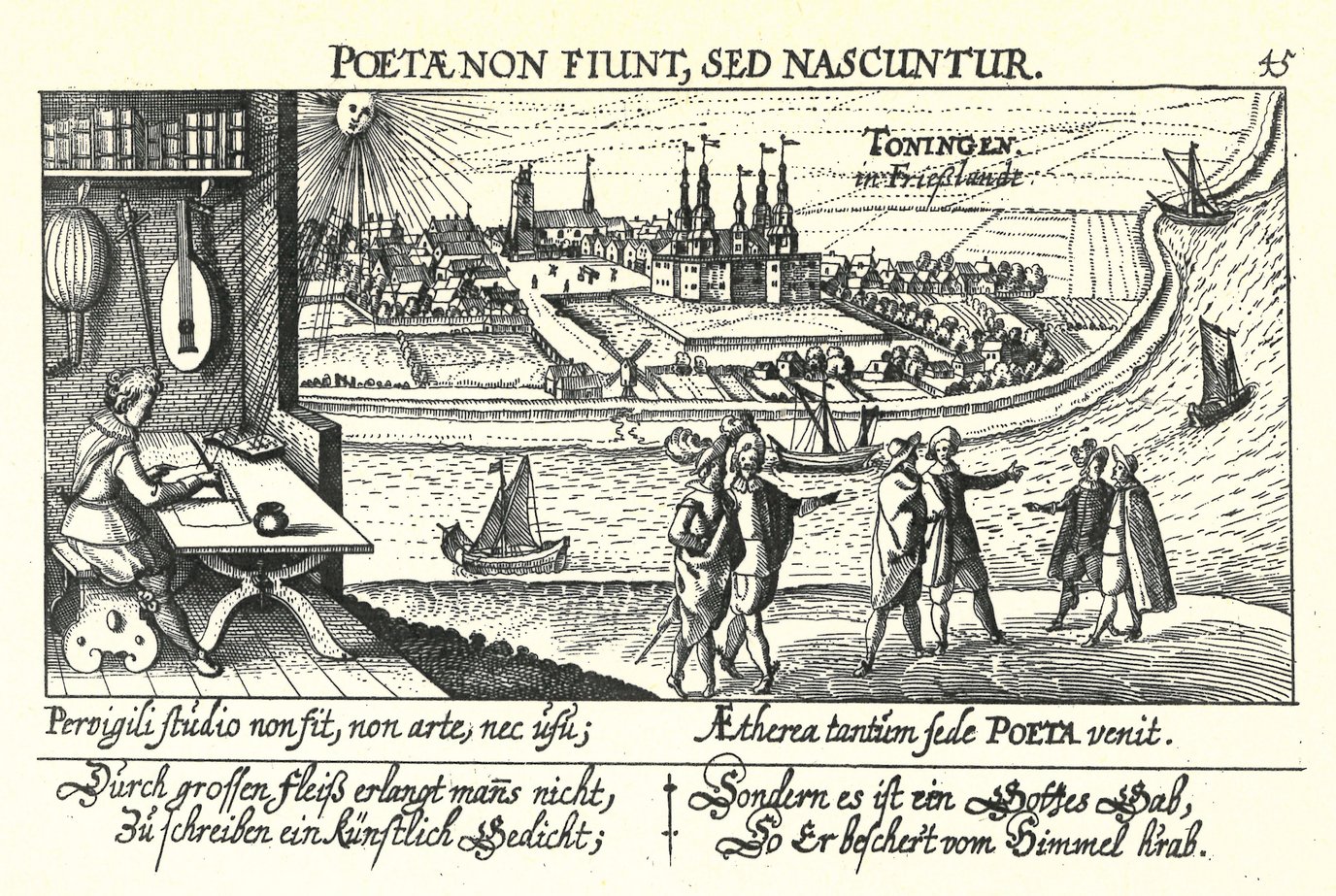 altes Schriftstück von Tönning