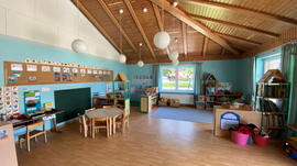 Städtischer Kindergarten Bücherei und Spielzimmer