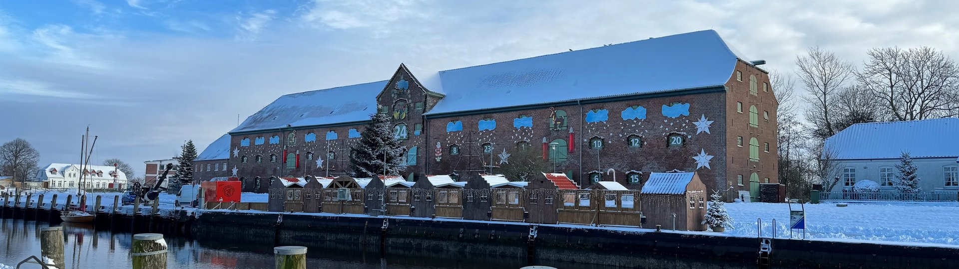 Tönning im Schnee - Foto vom 29.11.2023